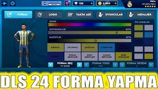 DLS 24 DE FORMA YAPMANIN EN BASİT YOLU - DREAM LEAGUE SOCCER 2024