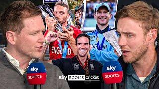 Eoin Morgan and Stuart Broad on England's World Cup-winning campaigns in 2010, 2019 and 2022 