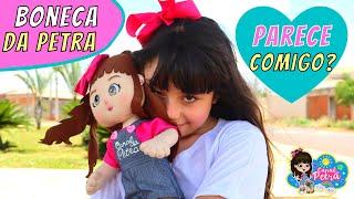 A NOVA BONECA DA PETRA !!! PARECE COMIGO? BRINCANDO DE BONECA