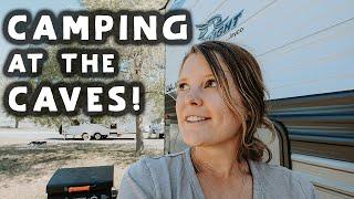 Our FIRST Montana State Park! RV Camping at Lewis and Clark Caverns