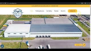 Website Analysis Video for Ortiz Roofing and Construction Company.