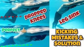 Swimming Kicking Mistakes & Leg Sink solution, Swimming Tips for Beginners, तैरना सीखे