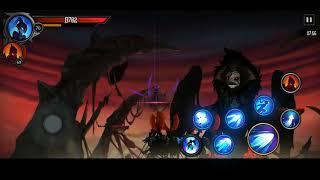 Shadow knight Shadow knight - Chapter 2- Stage 6-10(Hard)-Labyrinth of death- Boss fight - victory