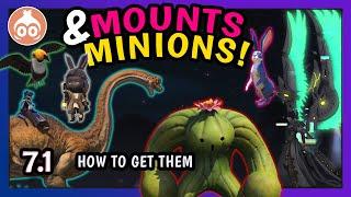 FFXIV | Minions & Mounts and How To Get Them | 7.1