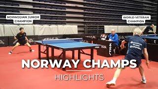 Singles Highlights Norwegian Champs 2024 | Legends vs the new generation | Part 3