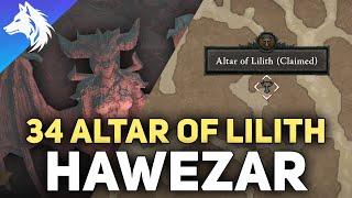 All 34 Altars of Lilith Locations (Hawezar) Diablo 4