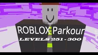 Roblox Parkour: Levels 251 - 300 (Without Noob way) | Kogama