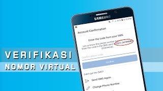 Cara verifikasi akun dengan nomor virtual