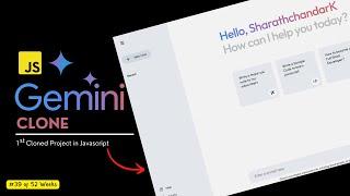 Let's Create Google Gemini 2.0 Using JavaScript | Gemini AI Chatbot Clone