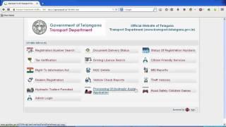 Vehicle Registration Details of Telangana & Andhra Pradesh