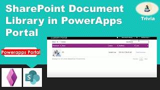 SharePoint Document Library in PowerApps Portal | SharePoint Files in PowerApps Portal