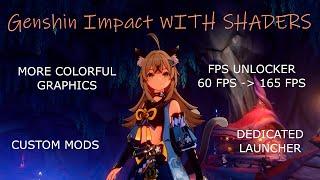 GENSHIN IMPACT WITH SAFE SHADERS, MODS AND FPS UNLOCK - GAMEPLAY FHD