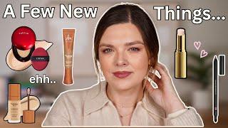 New Makeup! Finally Trying My Holiday Makeup Purchases & THAT Viral Foundation