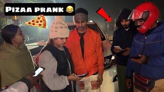 Prank on Pizza guy brother 