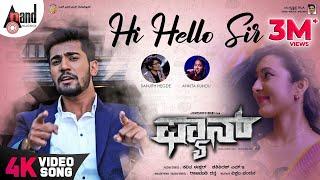 Fan | Hi Hello Sir | 4K Video Song |Aryan |Adhvithi Shetty |Sanjith Hegde |Ankita Kundu |@AnandAudio