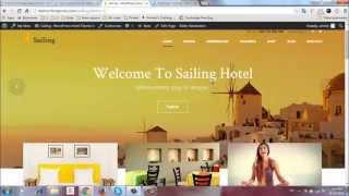 WordPress Hotel Theme for amazing hotel website - Sailing