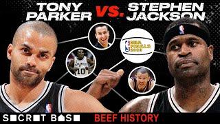 Stephen Jackson played with Tony Parker twice. Both times, he had beef.