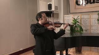 Caprice No. 4 in C minor, by Niccolò Paganini. Adam Syed, violin