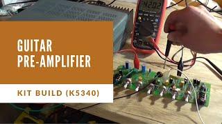 Silicon Chip Guitar Pre-Amplifier Build & Test