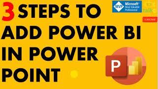 Power BI in PowerPoint by taik18 || Master Power BI Integration in PowerPoint