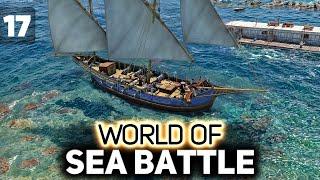 Сумасшедшая лодка. Тартана Sparrow ‍️ World of Sea Battle [PC 2023] #17