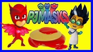 PJ Masks Owlette Kitchen Lunch Slimed by  - Toys Spiderman, Paw Patrol, Mickey Mouse, Kinder