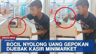 WADUH PRO BANGET!!! Bocil-bocil ini TERCYDUK Maling di Minimarket