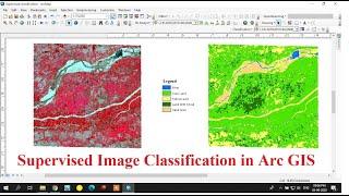 Supervised Image classification in Arc GIS