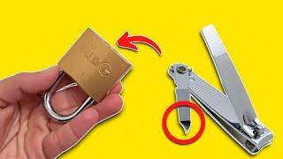 Ways to Open a Lock  Open a Lock without key