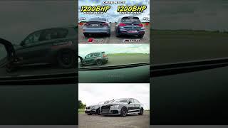 BMW M140i 1200 HP VS Audi RS3 1200 HP #shorts #youtubeshorts #bmw #m140i #1200 #hp #audi #rs3