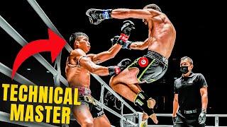 How To Deal With An Aggressive Fighter  Superlek vs. Khaled | Full Fight