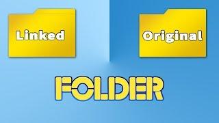 How to link folder to another position with symbolic link (Symlink) - 2 methods !!!