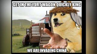 Mongolian Doge (Old mongolian throat singing meme I made back in 2020)