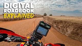 How to read a Dakar Rally Digital Road Book