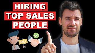 How To Hire Top Sales People as an Estate Planner, Financial Planner or Tax Planner