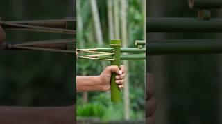 Bamboo Creations with Green Bamboo art #bamboo #bambooart #Diy #Slingshots