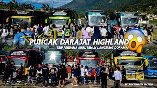 TRIP PERDANA AWAL TAHUN 2025 PARA ARTIS BASURI BIKIN HEBOH WARGA GARUT‼️Trip Puncak Darajat Highland