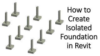 How to Create Isolated Foundation in Revit