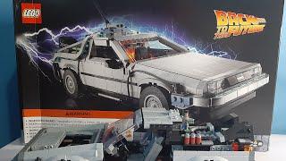 Losing My Mind While Finishing The Lego Back to the Future Time Machine! #lego #livestream