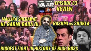 BIGG BOSS SEASON 13 | EPISODE 83 | 21st DECEMBER 2019 | REVIEW | SHUKLA vs ASIM,RASHMI BIGGEST FIGHT