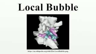 Local Bubble