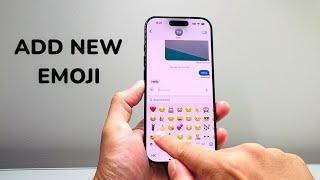 How To Add Custom Emoji on iPhone Keyboard