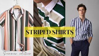 Stripes shirts for men | Men's shirt haul 2023 | fashion fuel