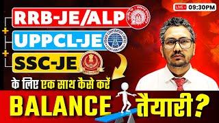 RRB-JE, UPPCL-JE, SSC-JE की Balanced तैयारी का Solid Plan Raman Sir | Electrical by Raman Sir