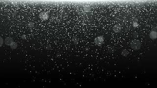 Glowing Silver Dust Particles Background Looped Animation with Bokeh | Free HD Version Footage