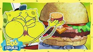 Top 13 Momentos Máximos de la Cangreburguer | Bob Esponja en Español