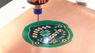 Make professional PCBs at home