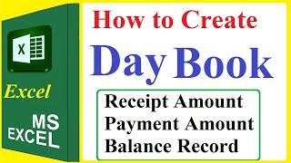 How to Create Day Book in Excel in Urdu #daybook #excel #excel_tips_and_tricks