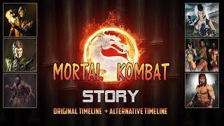 Mortal Kombat Full Story Complete Timeline Movie Saga (Original & Alternative Timeline)