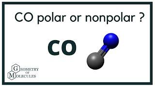 Is CO Polar or Nonpolar? (Carbon monoxide)